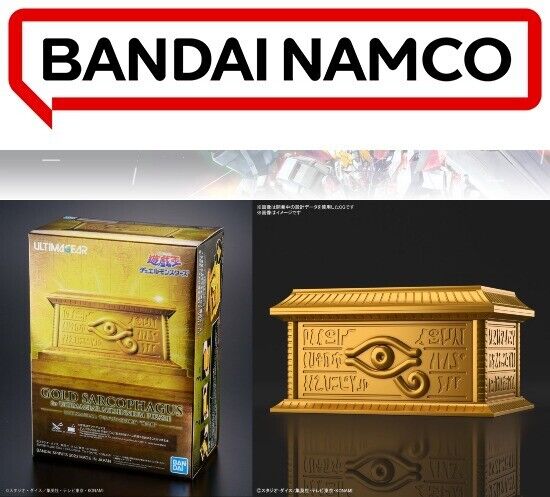 Bandai Yu-gi-oh! ULTIMAGEAR Gold Sarcophagus for Millennium Puzzle model kit f/s